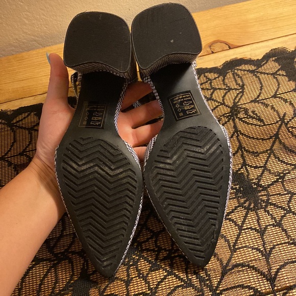 Qupid plaid Block Heels - Picture 6 of 6